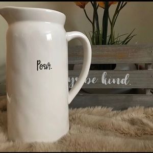 Rae Dunn”POUR” Pitcher